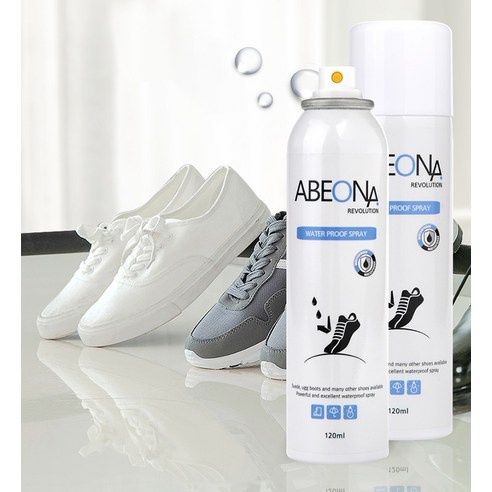 아베오나 방수 스프레이는 신발에 사용할 수 있는 방수 제품입니다.