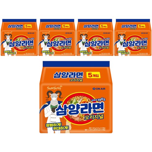 삼양라면 120g, 25개