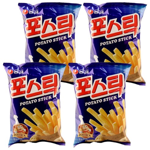 농심 포스틱, 160g, 4개
