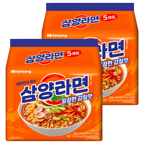 삼양라면 120g, 10개