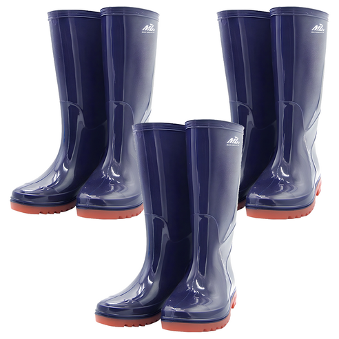 맥스메가다인 고무장화 네이비, 3개