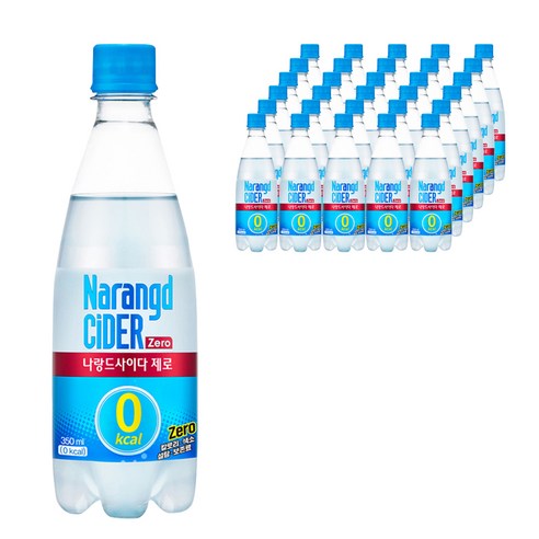 나랑드사이다 제로, 350ml, 100개