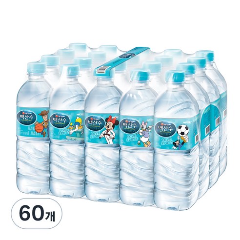 백산수, 500ml, 60개 500ml × 60개 섬네일