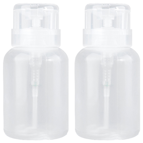 네일 디스펜서 리무버 공병 220ml, 2개, 투명