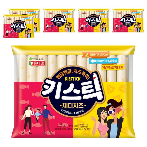 롯데푸드 키스틱 소시지, 25g, 132개