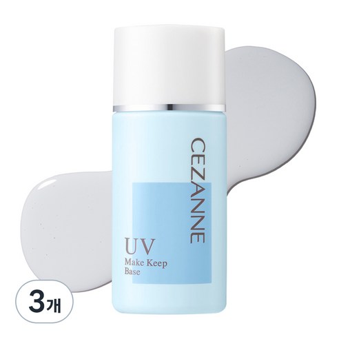 세잔느 메이크 킵 베이스 30ml, 라이트블루, 3개