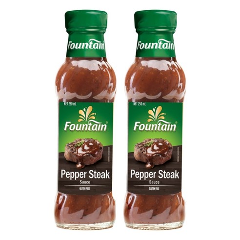 파운틴 페퍼 스테이크소스, 250ml, 2개