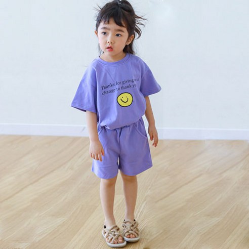 바브키즈 레터링스마일세트 11호, 사이즈, 퍼플, 퍼플 섬네일