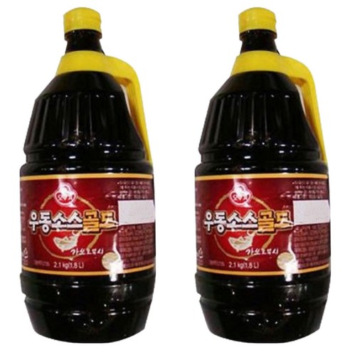 오뚜기 우동소스 골드, 2.1kg, 2개
