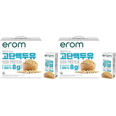 이롬 황성주 박사의 고단백 두유, 190ml, 40개