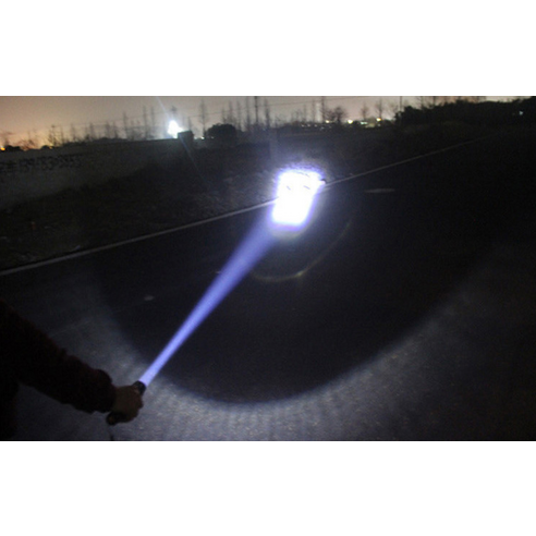 위드 LED 자전거 강력 확대 조명 손전등: 밤길 주행의 위험을 밝히세요