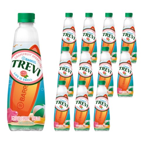 트레비 자몽 탄산음료, 500ml, 12개