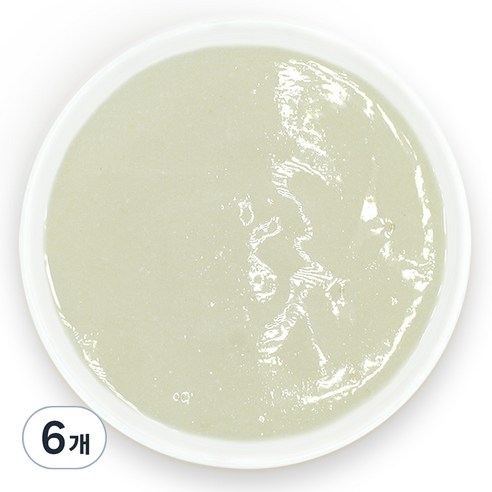 짱죽 실온 이유식 초기, 사과미음, 160g, 6개