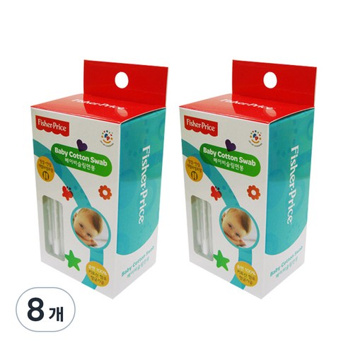 피셔프라이스 베이비 슬림 면봉, 8개, 70개입