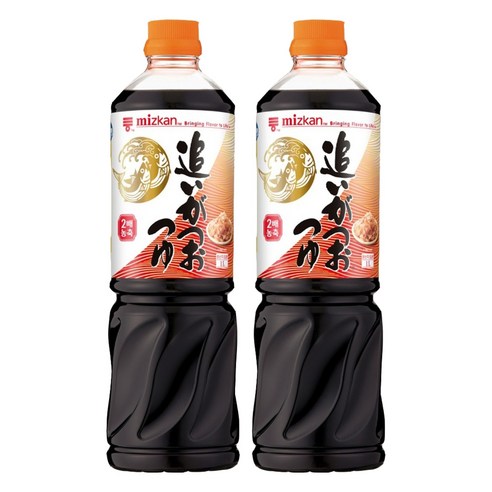 미쯔칸 농축 쯔유, 1L, 2개