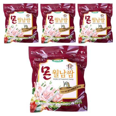 MORN 월남쌈 원형, 500g, 4개