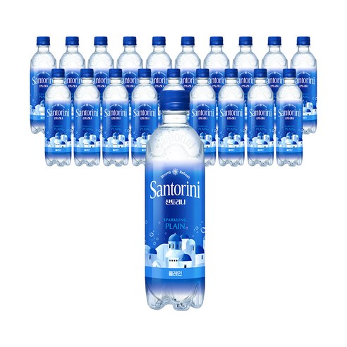 산토리니 탄산수 플레인 500ml 20개 – 상품 소개 및 리뉴얼 안내