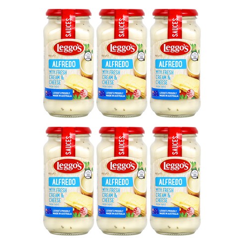 레고스 알프레도 파스타 소스, 490g, 6개