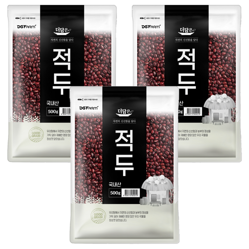 더담은 적두, 500g, 3개