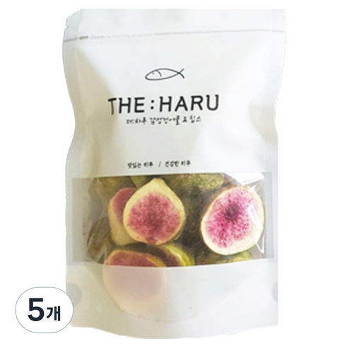 더하루 동결건조과일 무화과, 55g, 5개