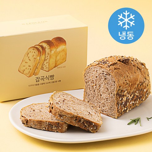 나폴레옹베이커리 잡곡식빵 (냉동), 246g, 1개