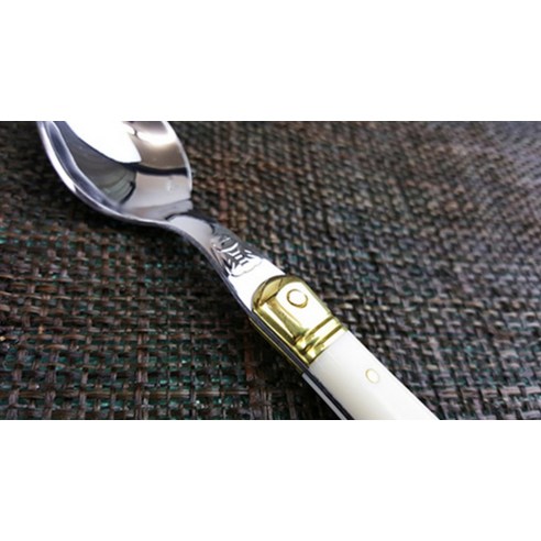 품격 있는 티타임을 위한 선택, 장듀보 골든브라스 티스푼 아이보리