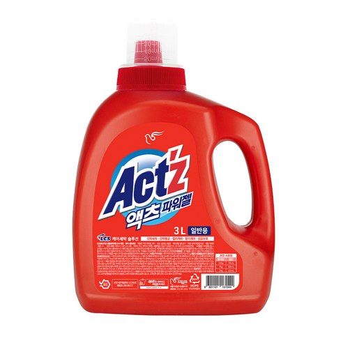 액츠 파워젤 에이 액상세제 본품, 3L, 1개
