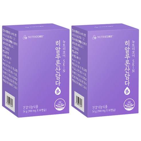 뉴트리코어 히알루론산 담다, 54g, 2개