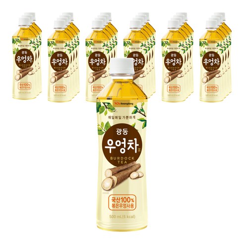 광동 우엉차, 500ml, 36개