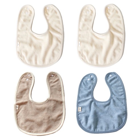 밤톨이 미소짓게 하는 포근함, 와이엠마마 유아용 밤테리 턱받이 4p 세트 리뷰 ymmama