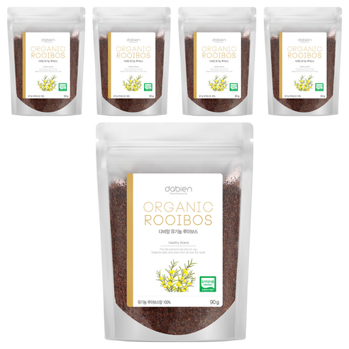 다비앙 유기농 루이보스 리필, 90g, 1개입, 5개
