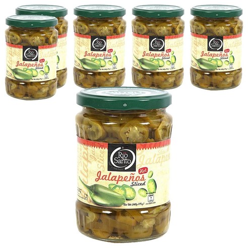 리오산토 할라피뇨 슬라이스, 540g, 6개