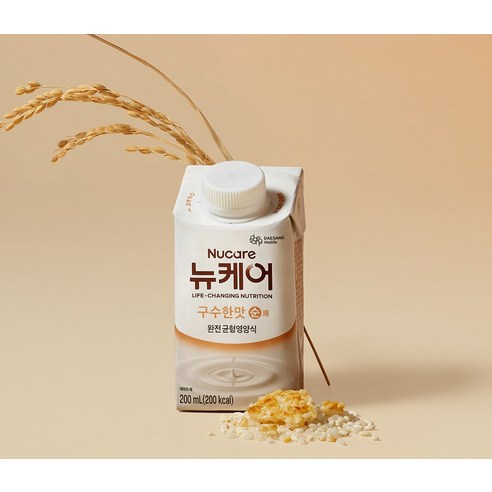 뉴케어 구수한맛 순 팩 디자인