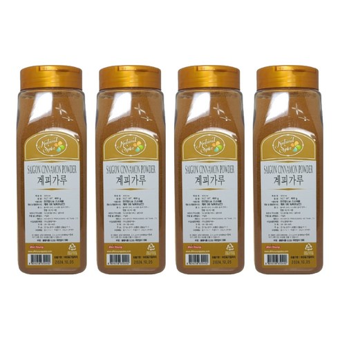 내츄럴스파이스 신영 계피가루, 400g, 4개