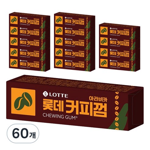 롯데 아라비카커피, 26g, 60개