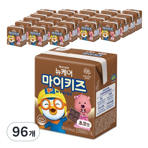 마이키즈 초코맛, 96개, 150ml