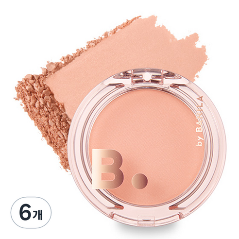 바닐라코 프라이밍 베일 치크 6g, PK04 발레리나, 6개