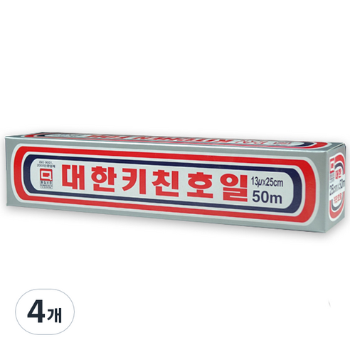 대한 키친 호일, 50m, 4개