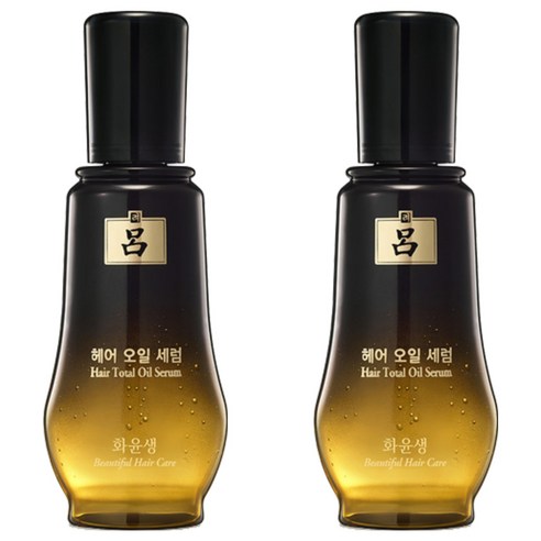 려 화윤생 토탈 헤어오일 세럼, 100ml, 2개