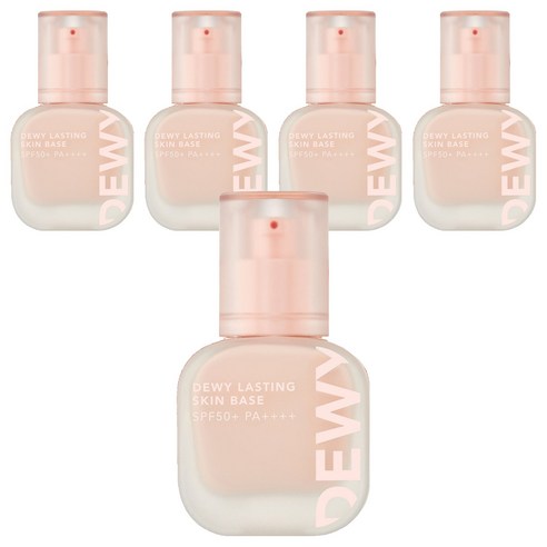 fmgt 듀이래스팅 스킨 베이스 35ml, 01 글로우, 5개