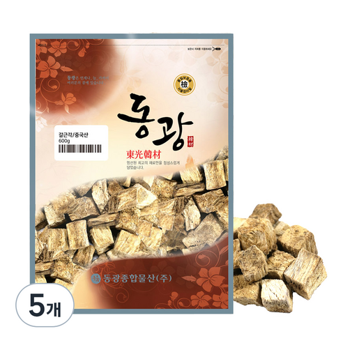 동광종합물산 갈근, 600g, 5개