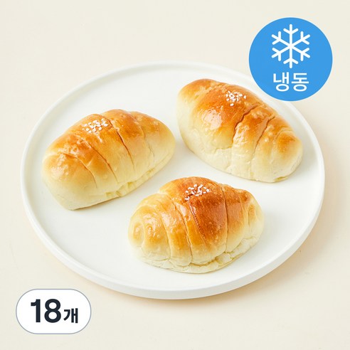 블랑제리코팡 소금빵 (냉동), 60g, 3개입, 6개
