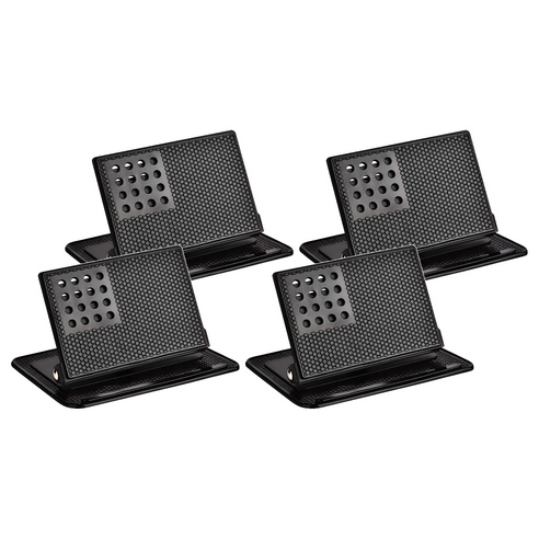 파보니 차량용 초강력 대쉬보드 거치대, 4개, 블랙