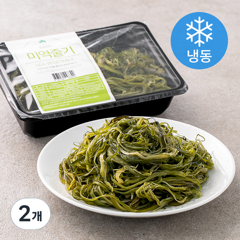 산골어부 미역줄기 (냉동), 250g, 2개
