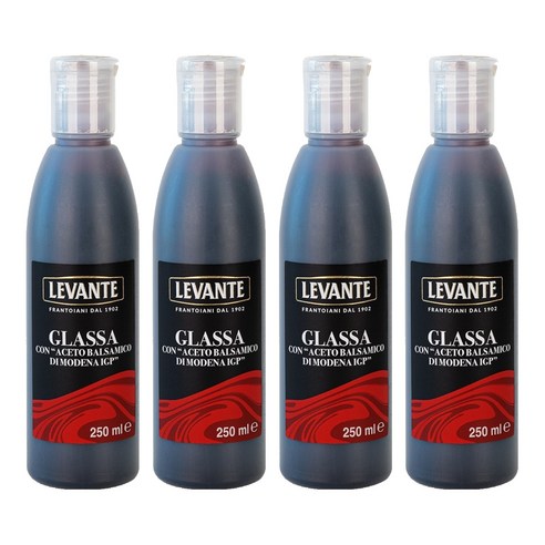 르반테 모데나 발사믹 글레이즈, 4개, 250ml