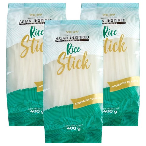더블드래곤 라이스 누들 쌀국수면 5mm, 400g, 3개