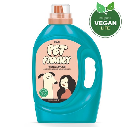 피지 펫 패밀리 액체세제, 반려동물과 함께하는 쾌적한 세탁의 동반자 액체세제