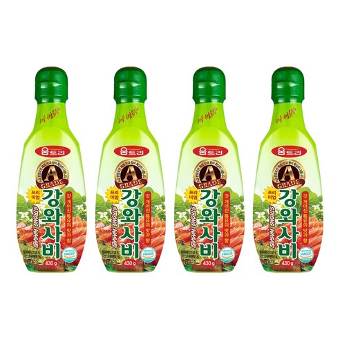 움트리 프리미엄 강와사비, 430g, 4개