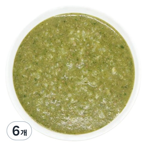 짱죽 유아용 실온이유식 중기 죽1 8개월부터, 160g, 6개, 한우그린죽
