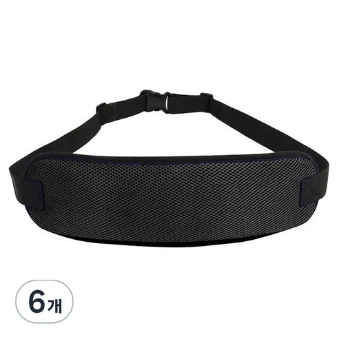 Dr.펠리스제이 휠체어 스트랩 안전벨트 블랙, 6개